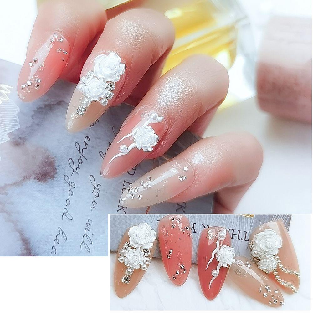 Phụ Kiện Trang Trí Móng Tay Nhiều Màu Sắc Thời Trang|Phụ Kiện Trang Trí Móng Tay DIY Xinh Xắn