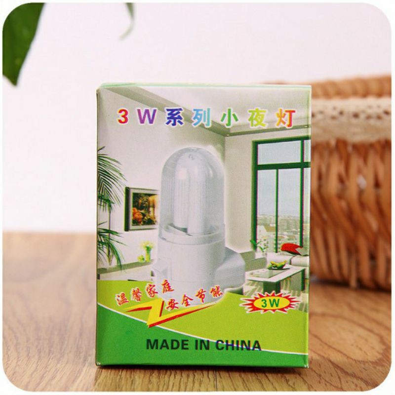 Đèn ngủ 3W có công tắt tiện lợi