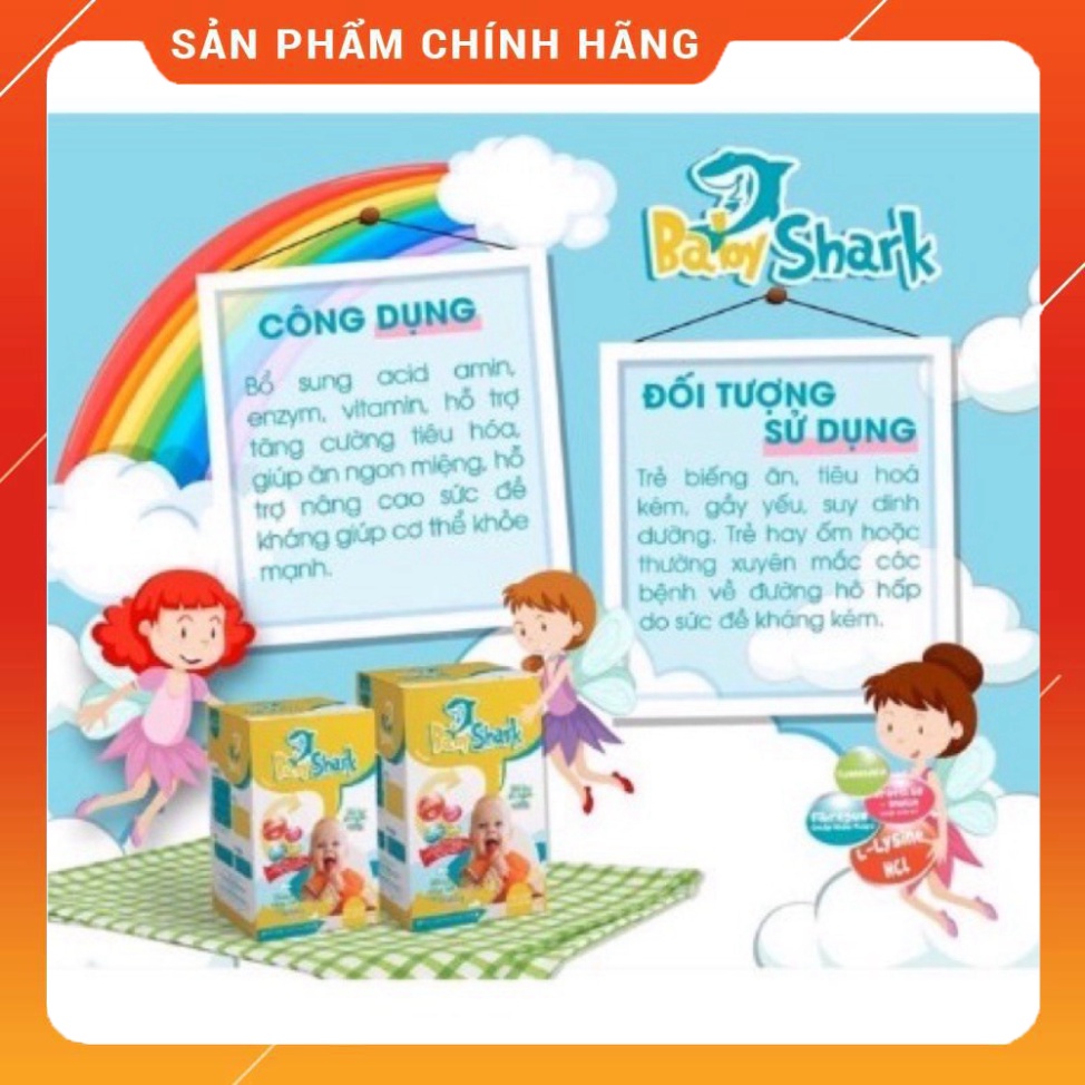 Siro ăn ngon baby Shark ăn khỏe ngủ ngon