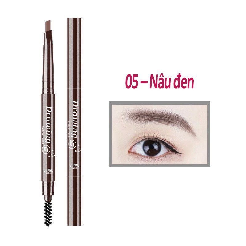 Chì Kẻ Chân Mày Bút chì kẻ lông mày 2 đầu DRAWING  -  Đa Hiệu Ứng 3D