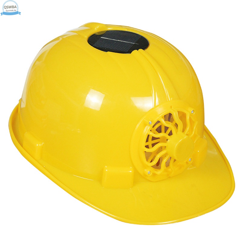 Mũ bảo hộ tích hợp quạt năng lượng mặt trời đảm bảo an toàn cho công nhân