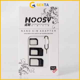 ÁO SIM 🔴FREESHIP🔴 BỘ CHUYỂN ĐỔI SIM VÀ QUE CHỌC SIM NOOSY FULL BOX GIÁ RẺ