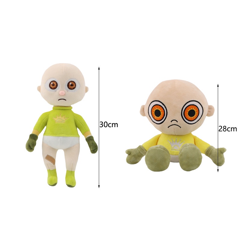 Búp bê nhồi bông nhân vật The Baby In Yellow 30cm độc đáo thú vị