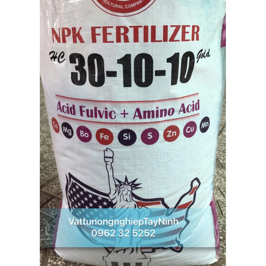 NPK 30-10-10 Phân bón siêu tăng trưởng (loại 1kg).