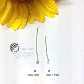 Đinh xỏ bạc dày 0.65mm và 1mm