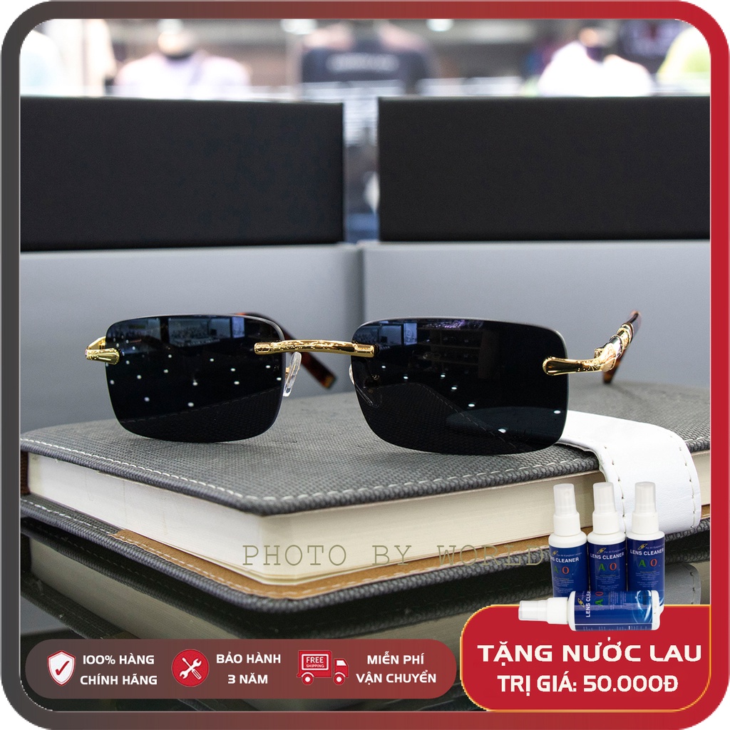 Kính mát nam cao cấp Catier1, thẻ bảo hành 12 tháng, tròng Polarized, chống chói, chống loá, chống tia UV400