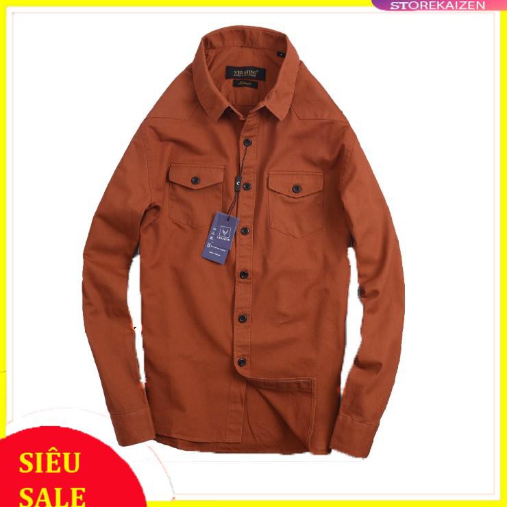 [ MỚI ] Áo Denim l Áo Sơ Mi Nam Dài Tay Nam Chất Dày Dặn_Sản Phẩm HOTT | BigBuy360 - bigbuy360.vn