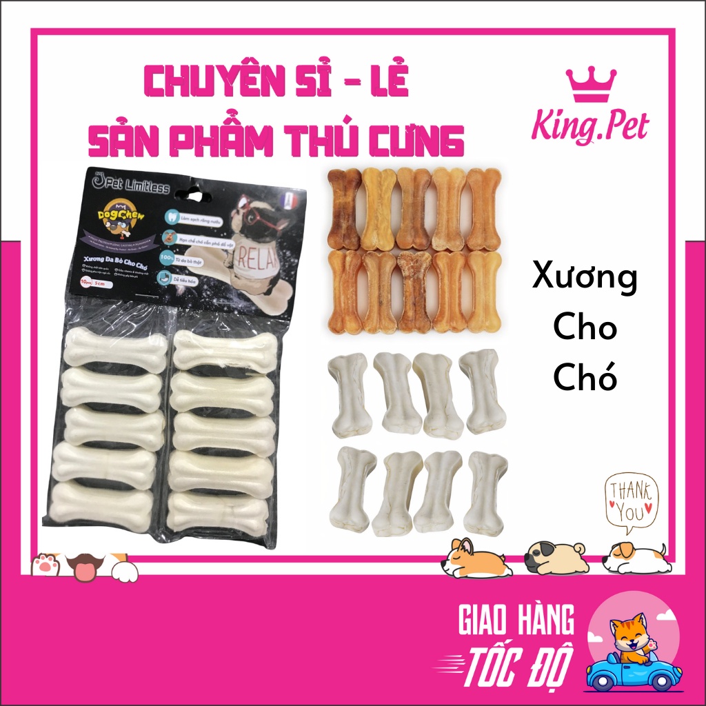 Đồ Ăn Vặt Xương Canxi Sữa Cho Chó Gặm Làm Sạch Răng Giúp Răng Chắc Khỏe