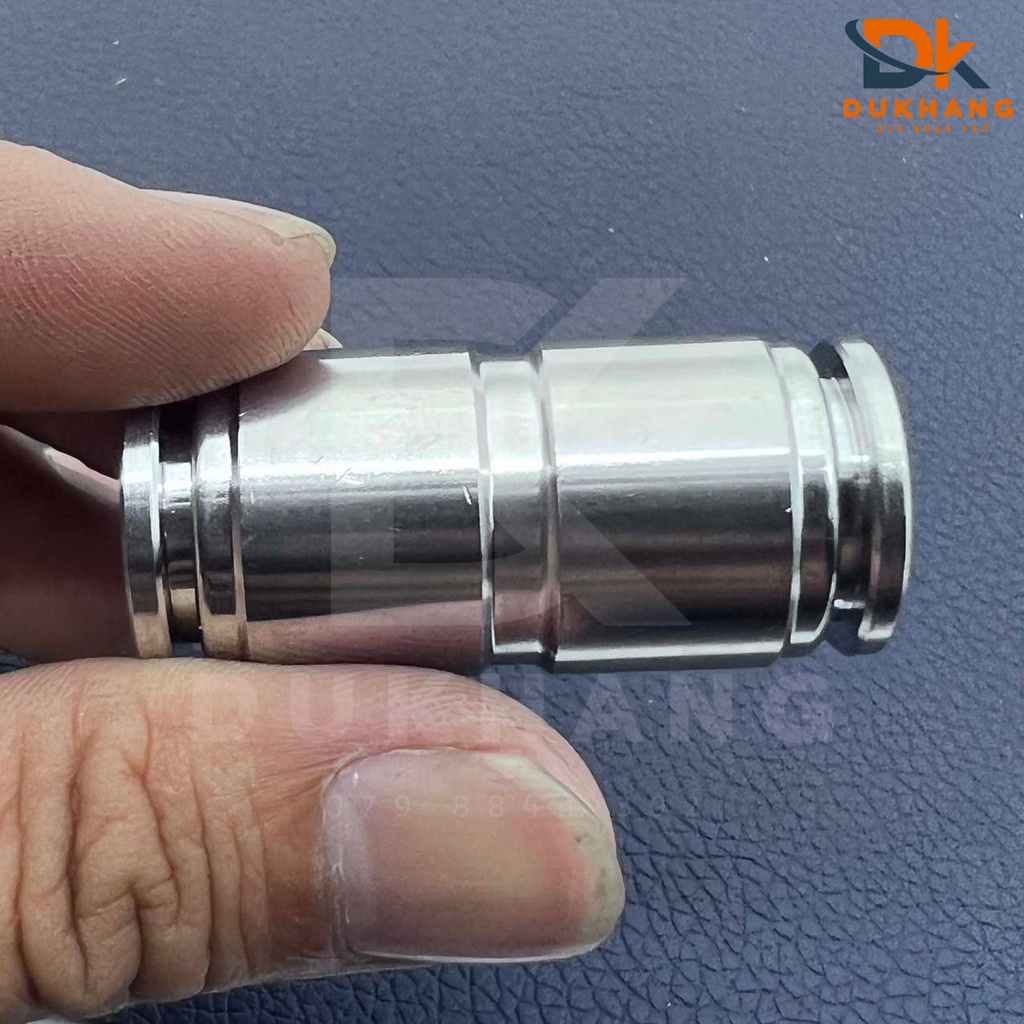 Nối 2 đầu ống khí nén inox IPU