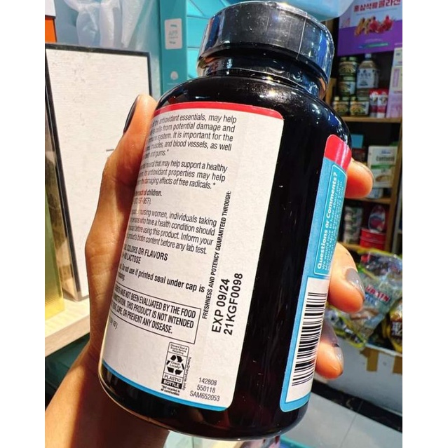 Viên uống hỗ trợ tóc, da và móng Biotin 10.000mcg with Keratin 100mg