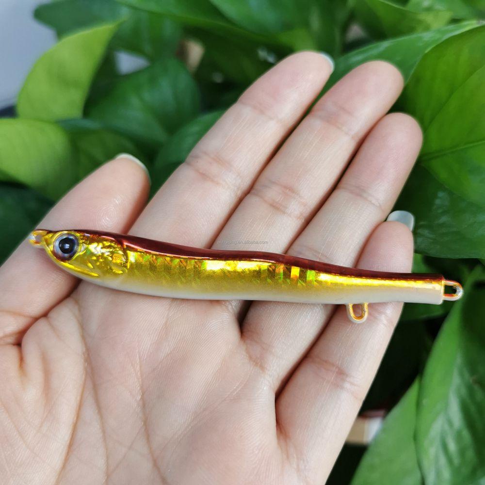 Mồi Câu Cá Giả Bằng Kim Loại 90mm 40g