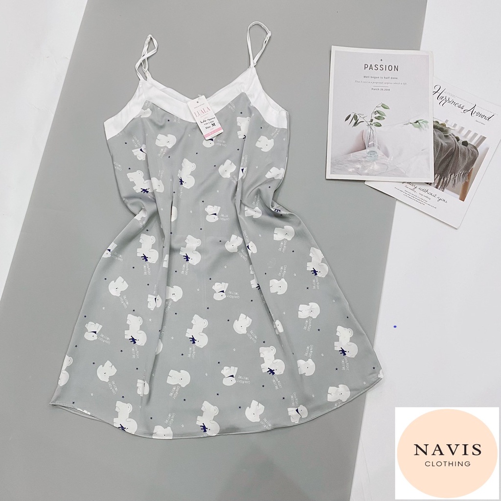 [XẢ KHO] Pijama Váy Lụa Latin Mẫu Mới 2021 | BigBuy360 - bigbuy360.vn