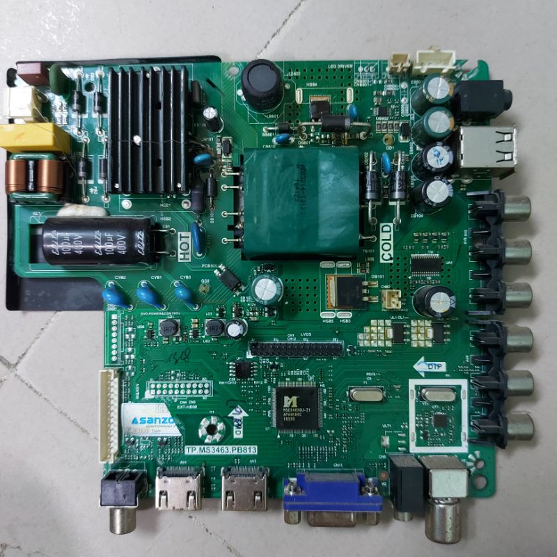 Bo mạch tivi ASANZO 32T650