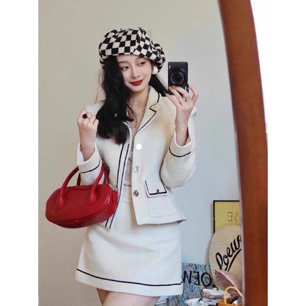 TKLIHN Set váy VEST dạ sang chảnh ulzzang HOT FASHIONITA 2021 KÈM 2 ẢNH THẬT