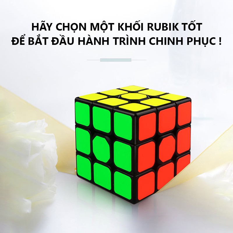 Rubik 3x3 giá rẻ siêu mượt, Đồ chơi Rubik phát triển trí tuệ - KidsOver Store