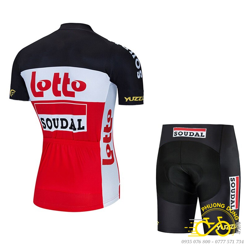 Bộ quần áo thể thao đi xe đạp LOTTO SOUDAL