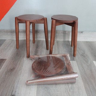 Ghế Mini tự lắp bằng gỗ cao cấp ICONIC