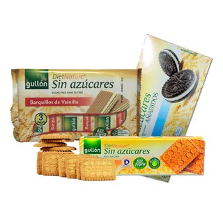 combo bánh ăn kiêng gullon 3 sản phẩm 600g