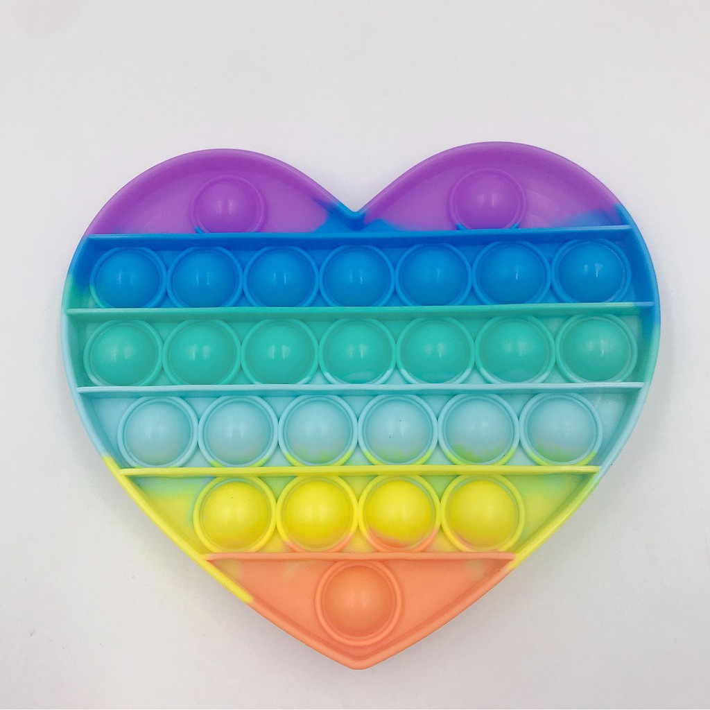 Đồ Chơi Giảm Căng Thẳng Hình Cầu Vồng 2021