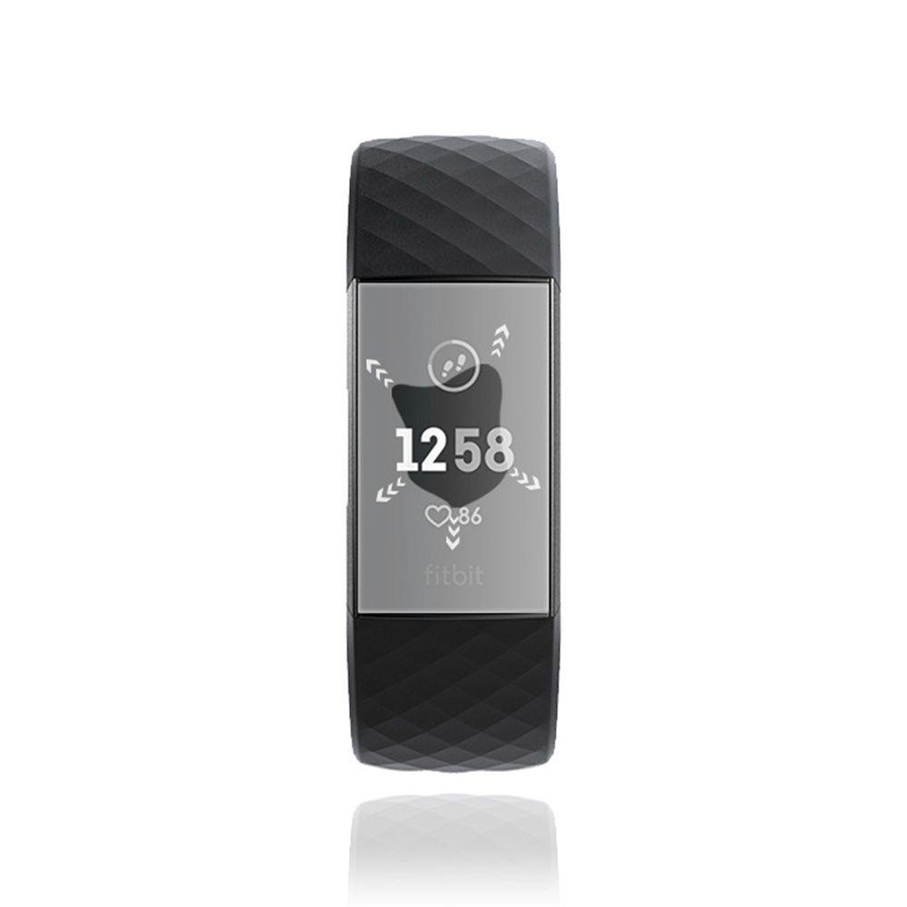 MYRONGVN Miếng Dán TPU Trong Suốt Bảo Vệ Màn Hình Đồng Hồ Thông Minh Fitbit Charge 4