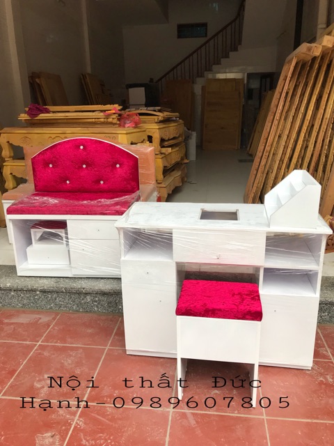 Bộ bàn ghế Nail đơn