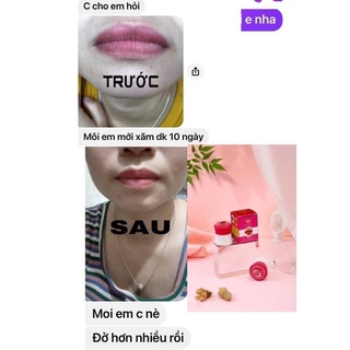 Dưỡng môi giúp giảm thâm loang