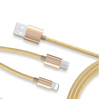 Cáp Sạc 2 Trong 1 Cho iPhone Và Android - Dài 1.5m