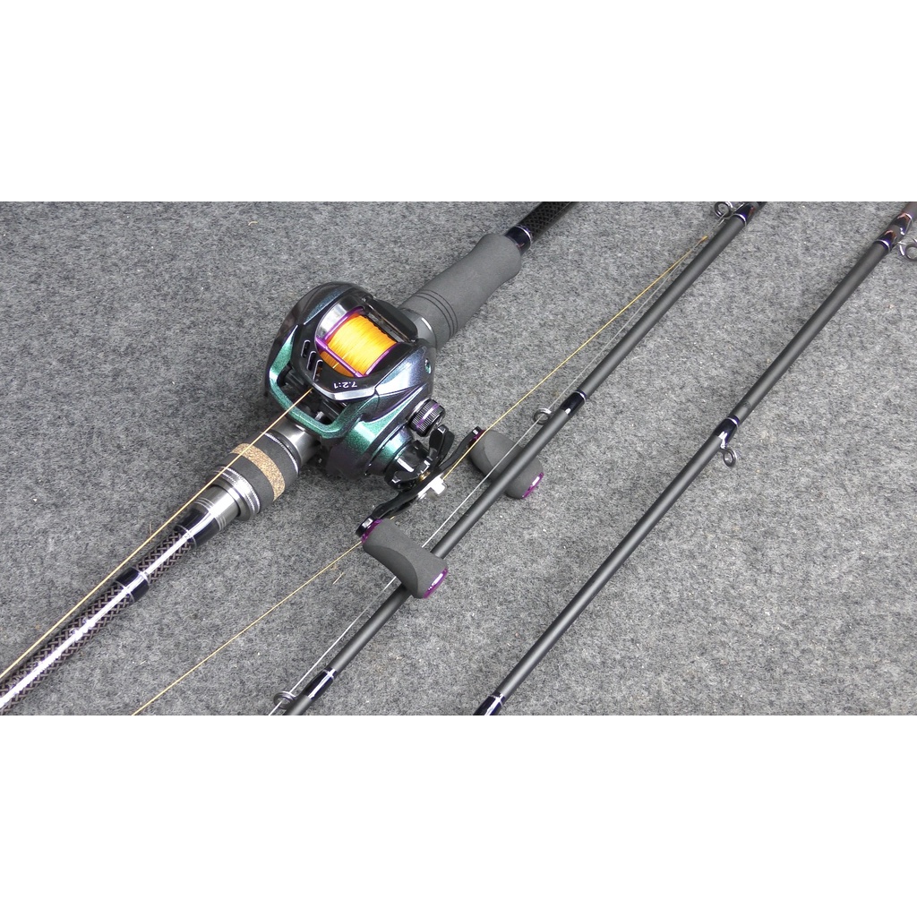 Combo Lure 900K Cần Hunting Black 2m1 và máy PROBEROS và dây Toman