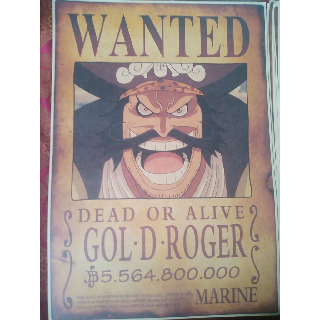 Poster One Piece với 100 mẫu độc đáo tùy chọn kích thước lớn 53x35cm (tiếp)