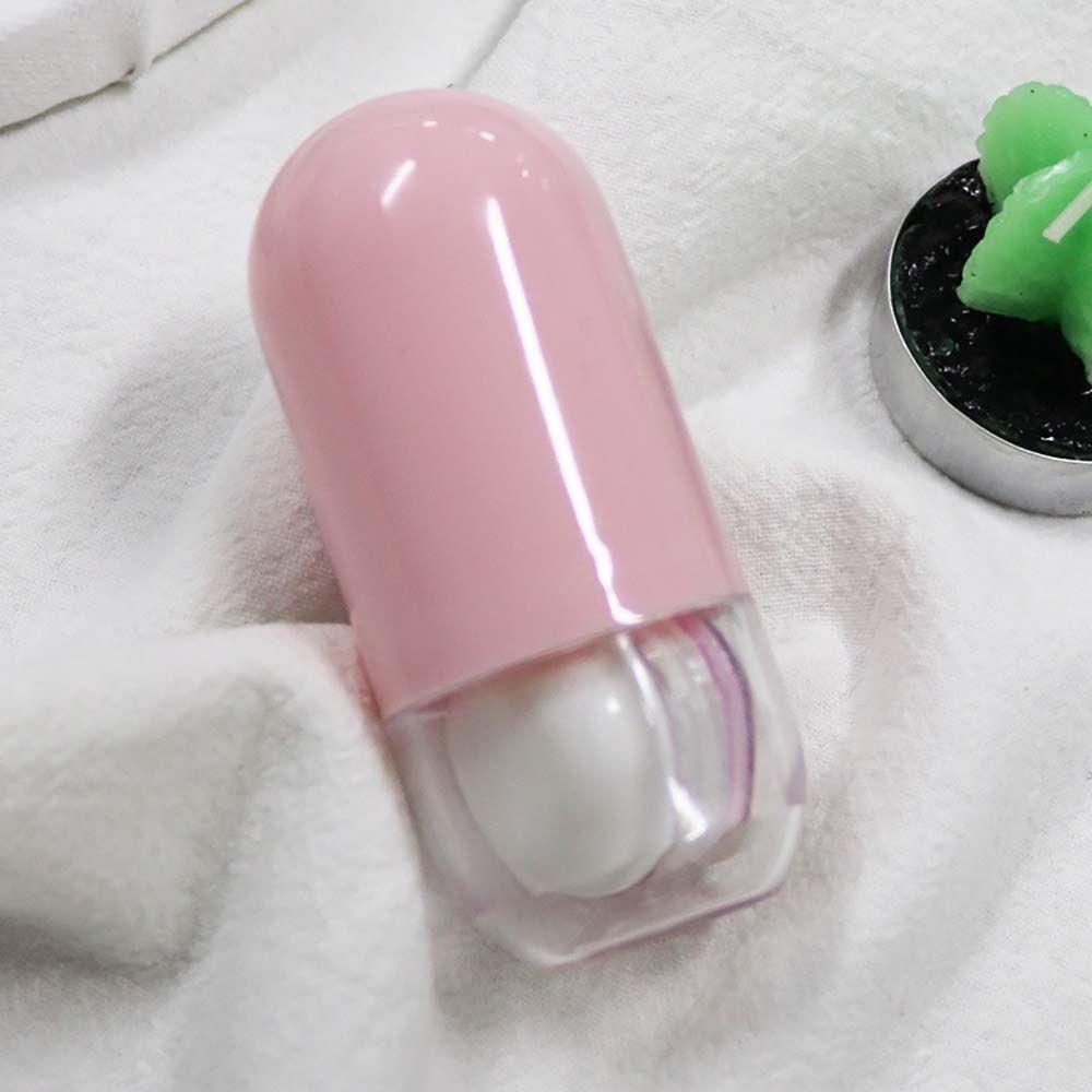 Hộp Đựng Kính Áp Tròng Hình Oval Màu Kẹo Trong Suốt Dễ Thương