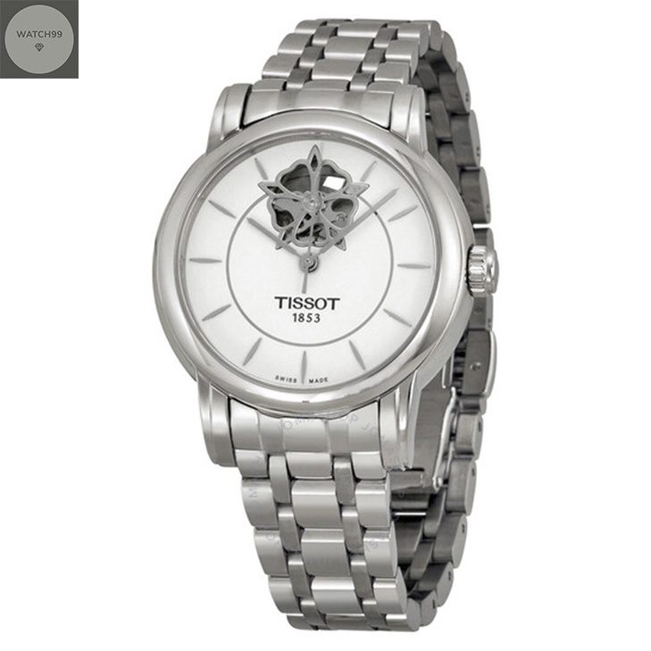 Đồng hồ nữ Tissot Lady Heart T050.207.11.011.04 ( T0502071101104 ) chính hãng dây kim loại bạc thanh lịch