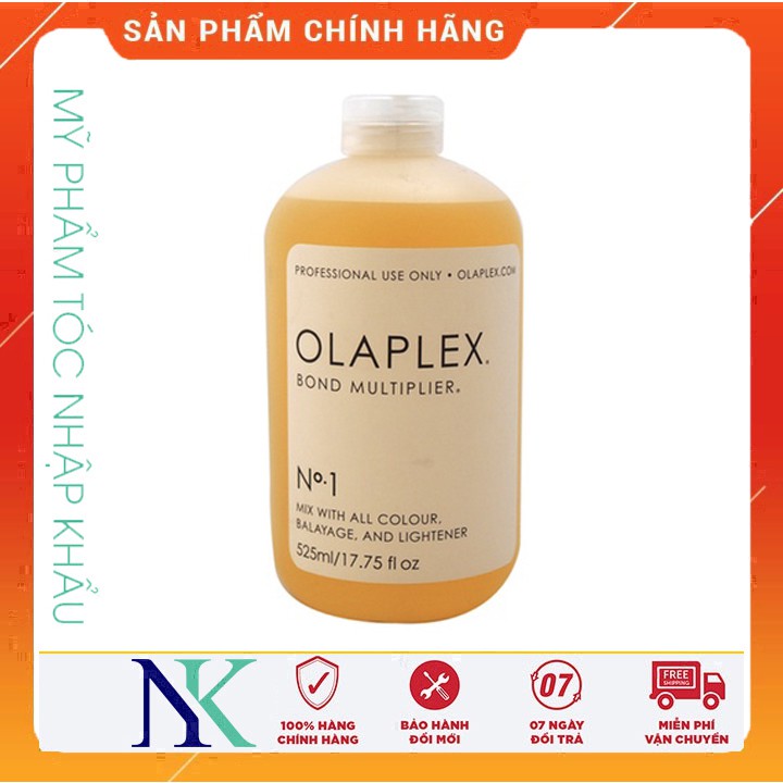 Phục Hồi Olaplex Số 1 Cho Tóc Cháy Nát Hư Tổn Nặng 525ml