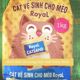 (Túi thử) Cát vệ sinh cho mèo 1kg