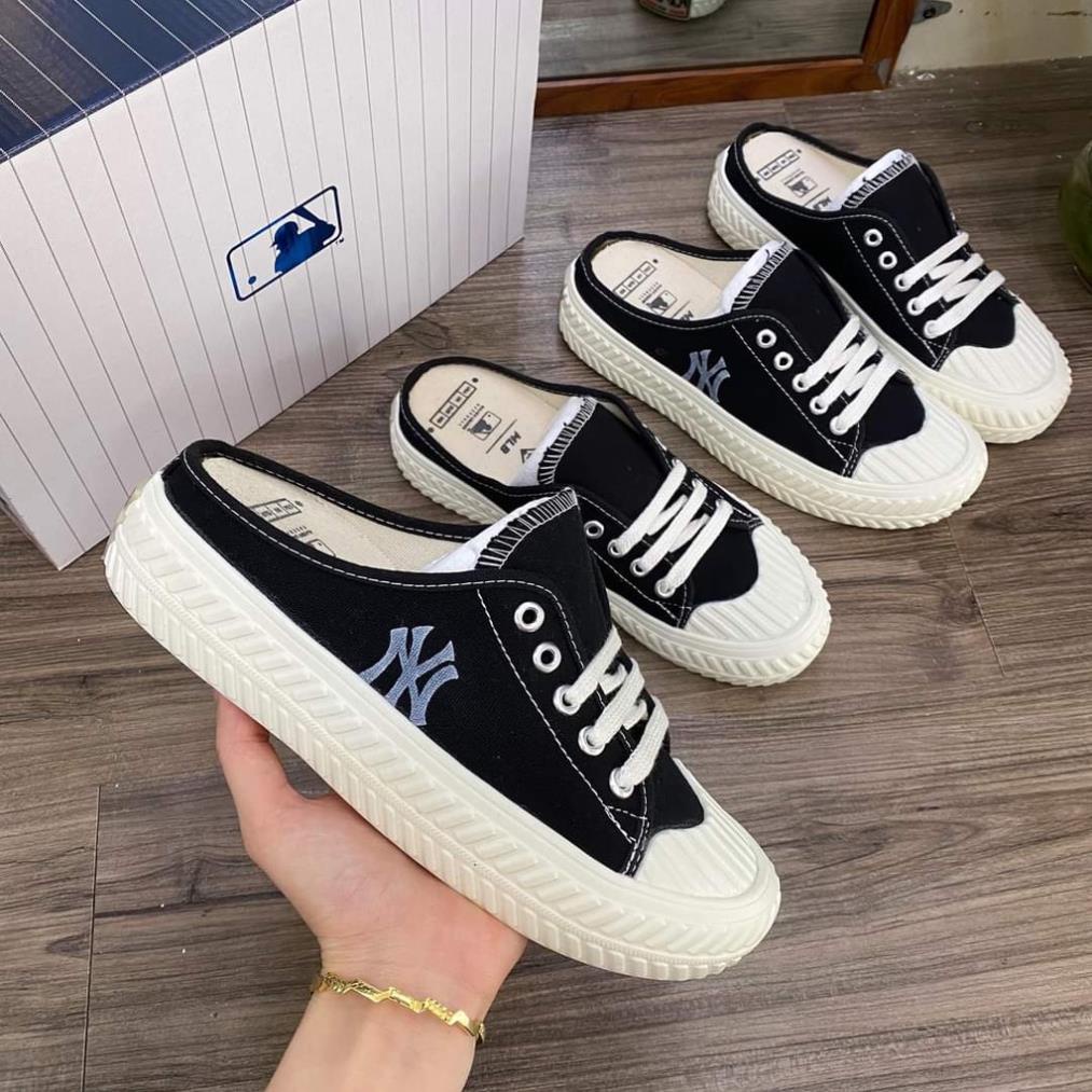 Giày Sục Ny Đạp Gót, Sục Ny Xanh [🎀FULL BOX] Sục 𝐌𝐋𝐁 Xanh Nhạt Họa Tiết Bản Đẹp 2021 - Nguyễn Tình sneaker | BigBuy360 - bigbuy360.vn