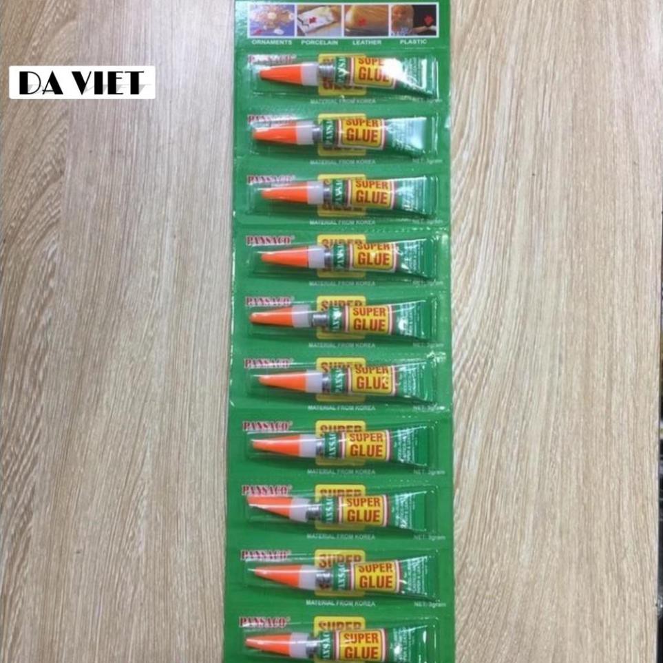 Keo dán siêu dính SUPER GLUE chính hãng 100% PANSACO đa năng cực dính