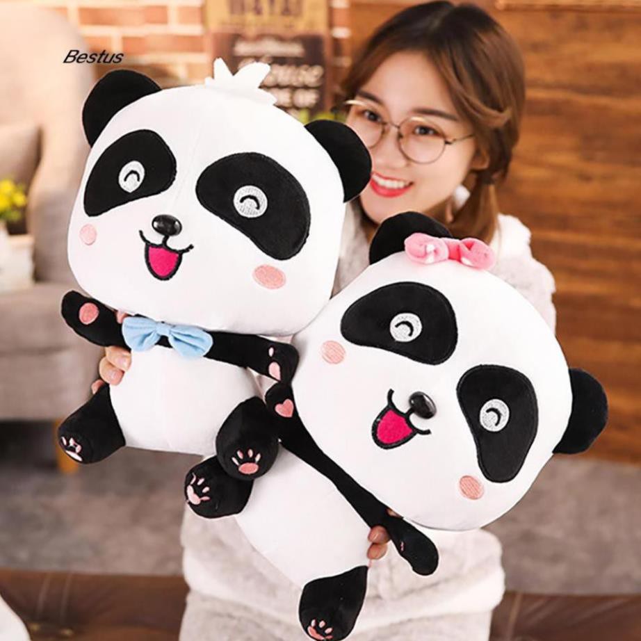 Gấu trúc nhồi bông mềm mịn dễ thương