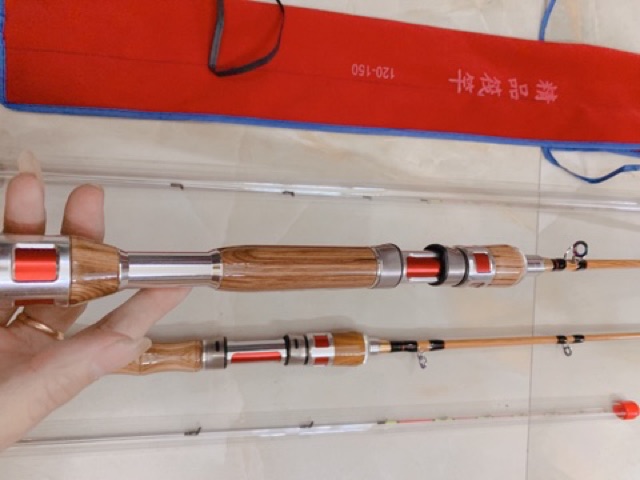 cần câu tôm câu mực ikada dài 1m5 cần cực khoẻ y hình