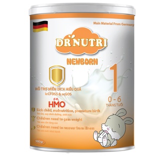 Sữa bột dinh dưỡng sơ sinh Dr Nutri Newborn 900g (0 – 6 tháng)