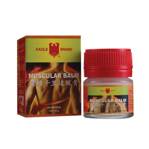 Dầu cù là con ó đỏ Muscular balm 20G - Cao xoa Con Ó Muscular Balm