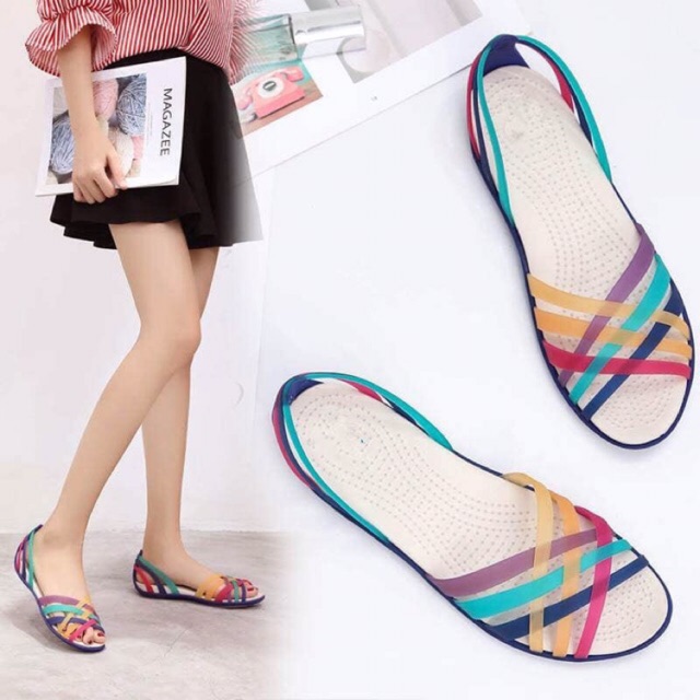 Sandal huarache flat