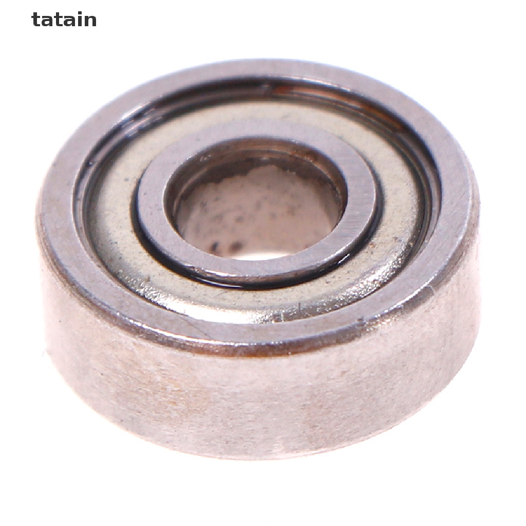 [TAT] 10pcs 5*14*5mm deep groove spherical carbon steel miniature bearings 605ZZ CVX