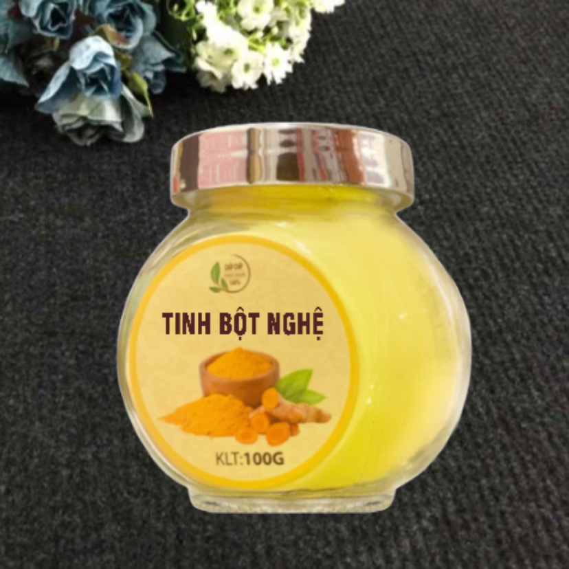 Tinh bột nghệ nguyên chất, tự nhiên, hữu cơ NATURAL PRODUCT TBN100G
