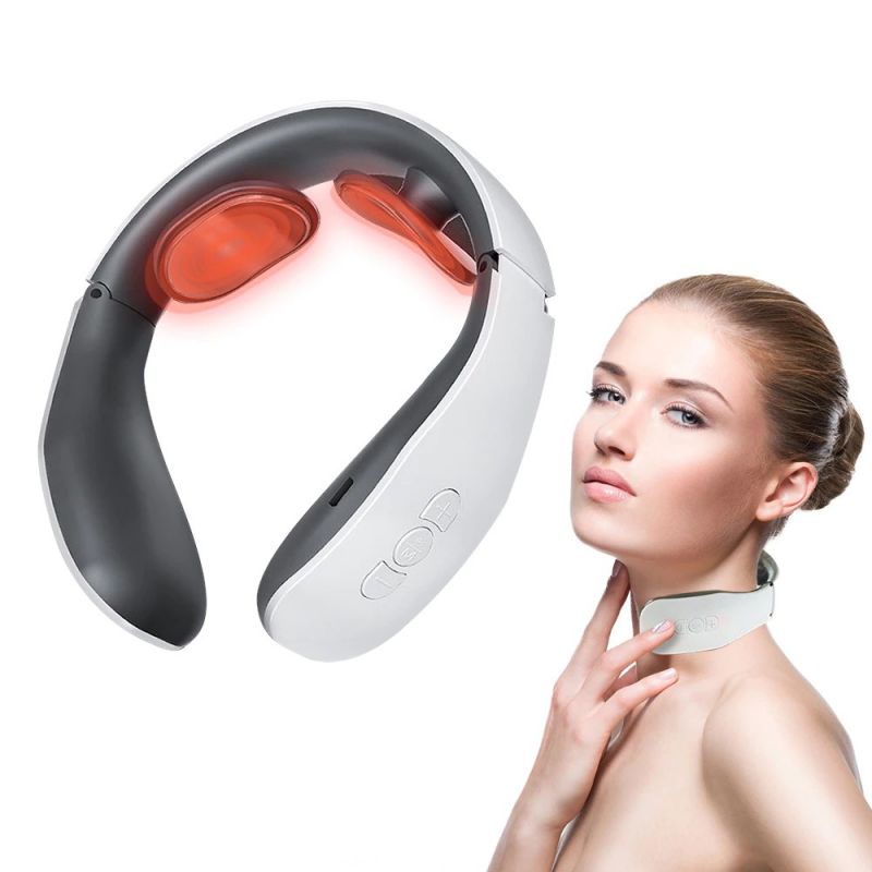 Máy Mát Xa Cổ 15 Chế Độ Xung Điện 4 Chế Độ