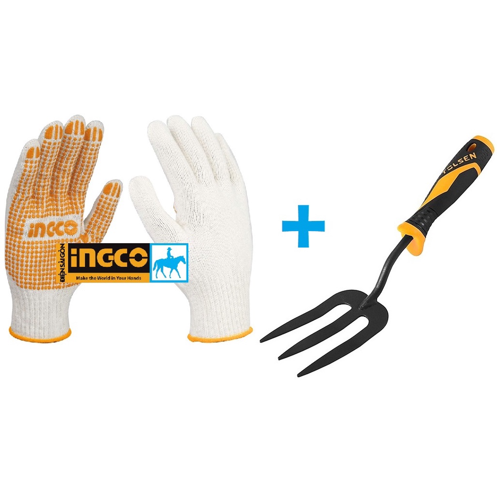 TOLSEN Cây Chỉa 3 Xới Đất Làm Vườn 320mm 57506