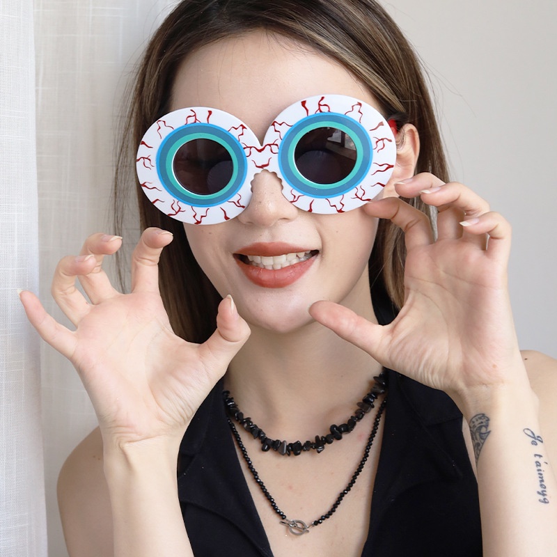 Mắt Kính Hóa Trang Halloween Vui Nhộn