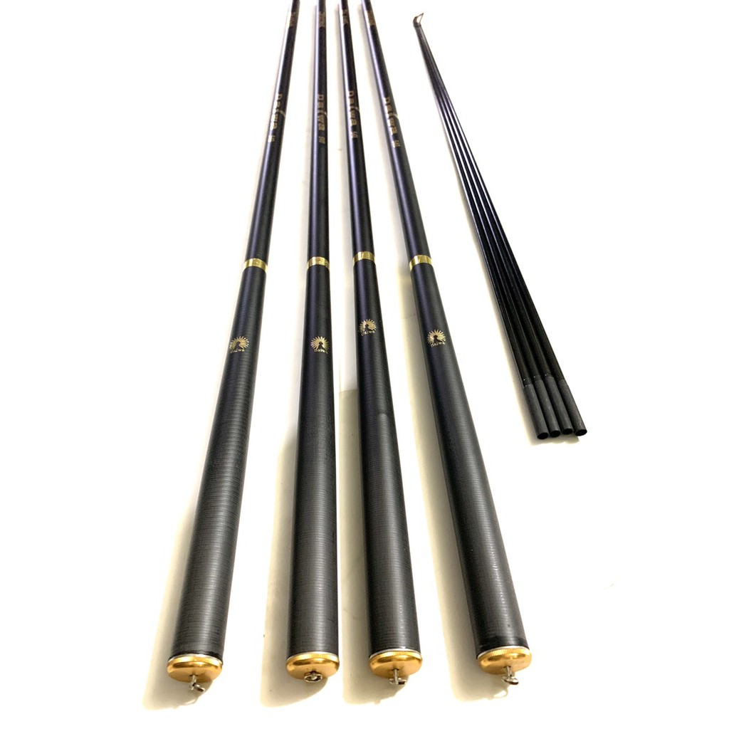 Cần Câu đơn DAIWA 5H ( Tặng Thêm Ngọn Phụ 8h) Đủ Size , Cacbon xoắn toàn thân , tĩnh 3kg ( đồ câu a lâm )