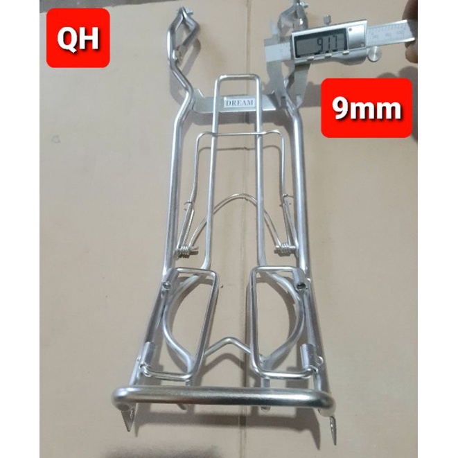 Ba ga inox xe drem - lượn bụng xe DREM 9mm