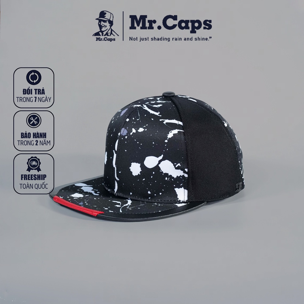 Mũ Snapback - Nón hiphop unisex cao cấp phom dáng thời trang ulzzang VNXK phối lưới mềm dành cho cả nam và nữ Mrcaps
