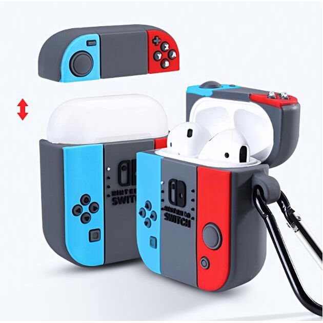 【COD】COD Switch Gameboy Case silicon Airpod Vỏ bọc Airpods bảo vệ tai nghe Case vỏ bao airpods pro đựng tai nghe không dây i12