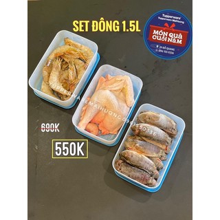 Tupperware hộp trữ đông lẻ 1,5L